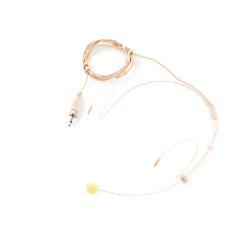 Хедсет кондензаторен микрофон с 3,5 мм жак и кабел дълъг 1 м; честотен диапазон 20 Hz–20 kHz; SNR ≥75 dB