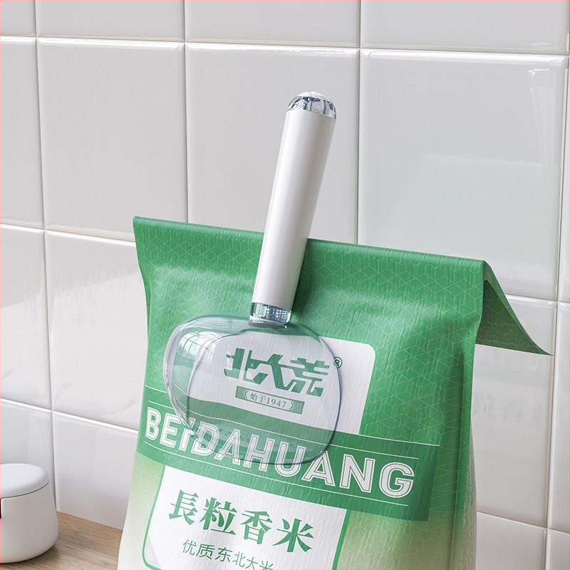 Dzīvnieku barības karote ar skaidru mērlapu, daudzfunkcionāla mērinstrumenta karote un plastmasas krūze