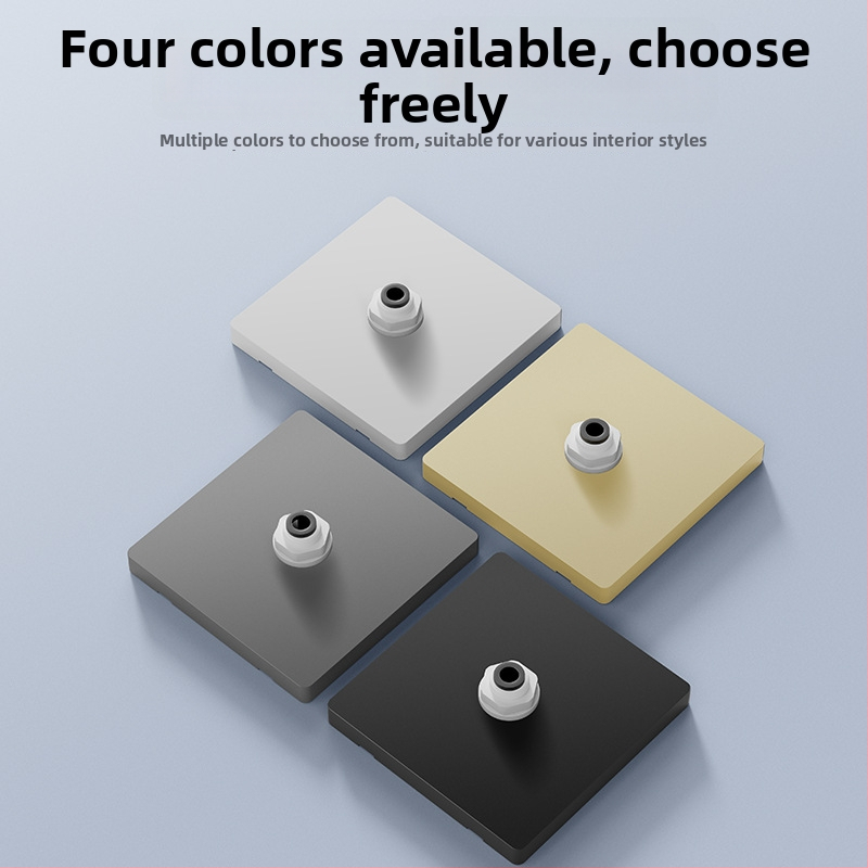 Sieninis PE vandens vamzdžio skydelis vandens valymo įrenginiui, 86 tipo, dviejų krypčių jungtis, įmontuotas apatinis dėžės dangtelis; Prekės ženklas: International Electrician