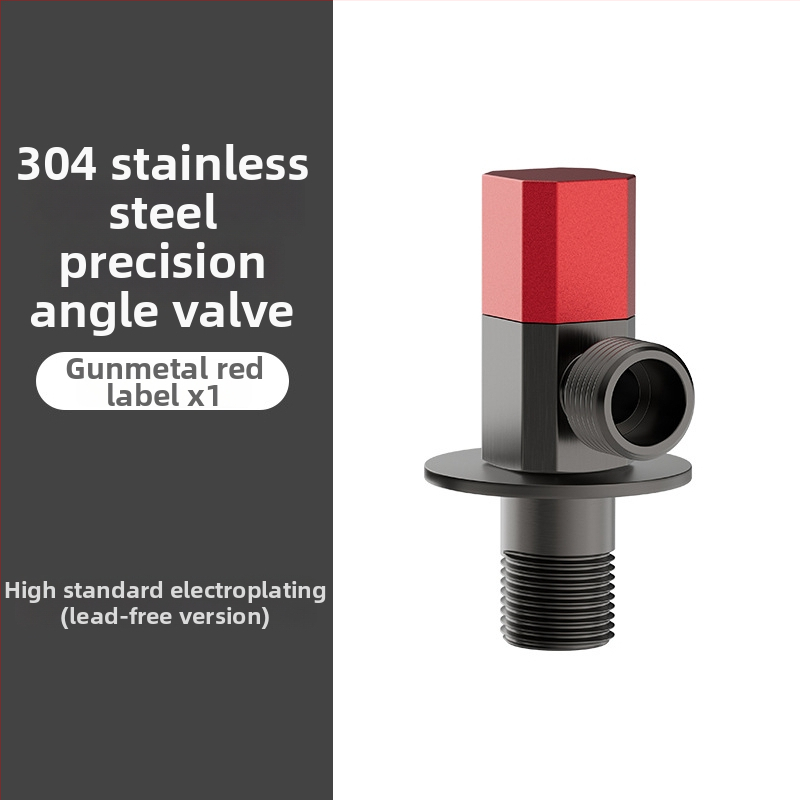 Roostevabast terasest nurga ventiil, sisseehitatud paigaldus, tööpinge 1,0 MPa, 1/2-tollised ühendused, universaalne külm- ja kuumale veele