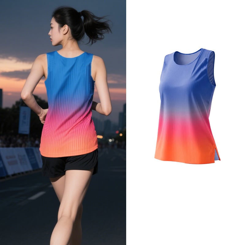 Vesta unisexă de alergare – uscare rapidă, respirabilă, 90% poliester, pentru vară primăvară toamnă