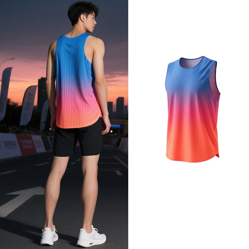 Vesta unisexă de alergare – uscare rapidă, respirabilă, 90% poliester, pentru vară primăvară toamnă