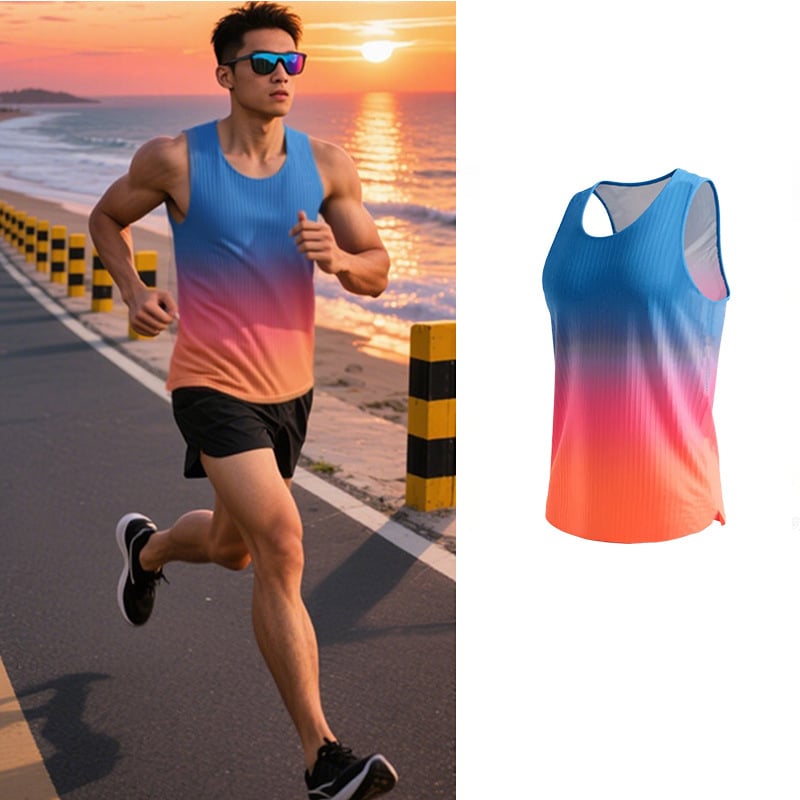 Vesta unisexă de alergare – uscare rapidă, respirabilă, 90% poliester, pentru vară primăvară toamnă