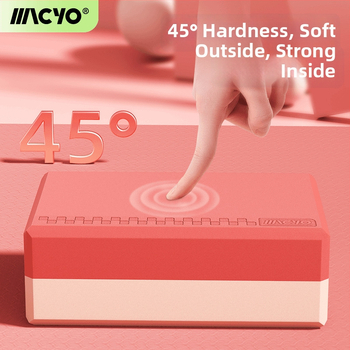 Kõrgtihe EVA jooga plokk algajatele ja tantsule – libisemisvastane, kulumiskindel