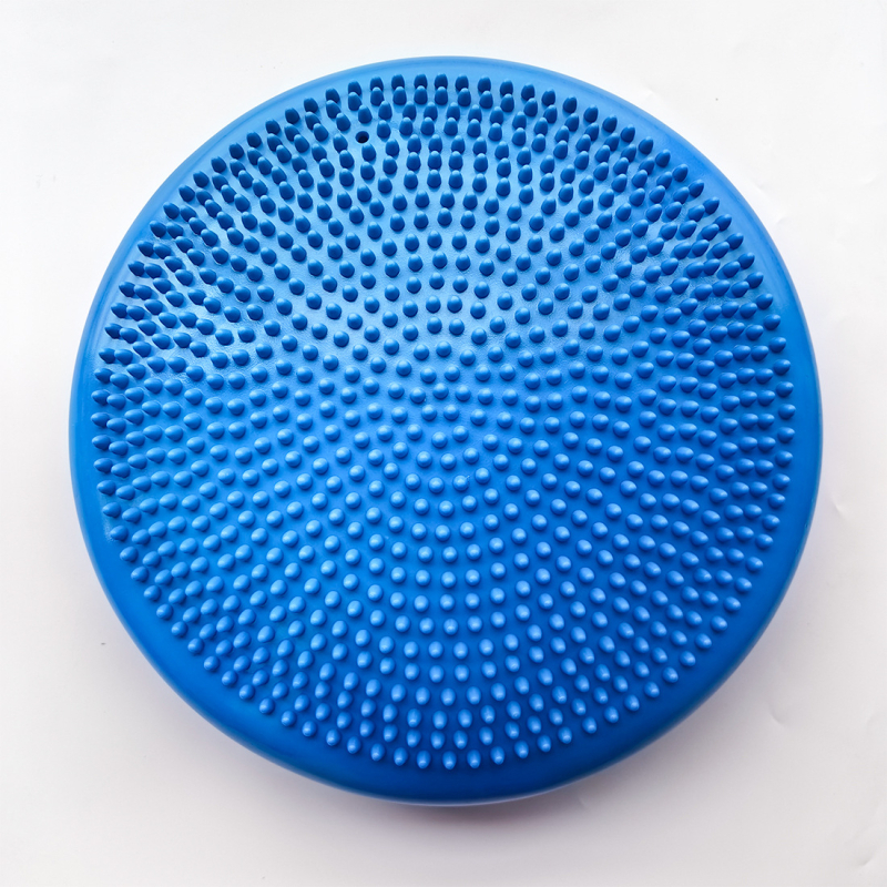 PVC puhutav jooga tasakaal matt massaažipinnaga, 8 mm paksus, rehabilitatsiooniks koduloomadele ja tasakaaluharjutusteks.