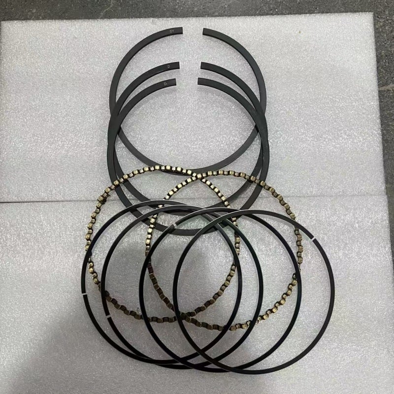 Cultivate márkájú közép- és magasnyomású légkompresszorhoz tartozó üvegfúvógép kiegészítők: pistongyűrű, beszívó- és kipufogó szelepek csoportja | NBR-kompatibilis