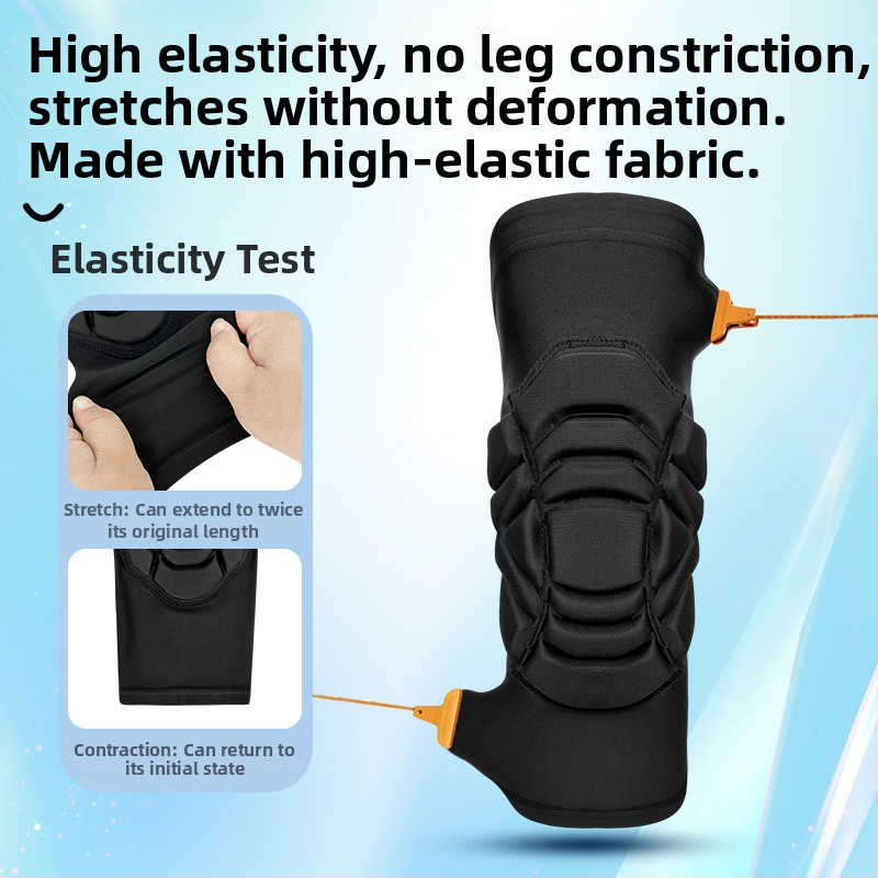 Παιδικά προστατευτικά γόνατος και αγκώνα για αθλήματα (Προστατευτικά γόνατος; Για παιδιά; Κατάλληλα για μπάσκετ και ποδόσφαιρο; Κύριο υλικό: Σπαντέξ; Υλικό: Πολυεστέρας)