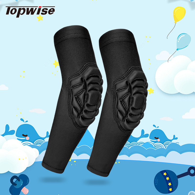 Παιδικά προστατευτικά γόνατος και αγκώνα για αθλήματα (Προστατευτικά γόνατος; Για παιδιά; Κατάλληλα για μπάσκετ και ποδόσφαιρο; Κύριο υλικό: Σπαντέξ; Υλικό: Πολυεστέρας)