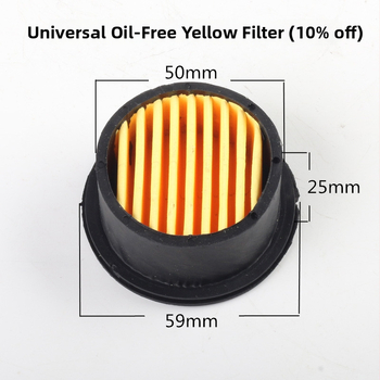 Olajmentes, csendes légkompresszor alkatrész készlet, 20 darabos javítócsomag, tartalmaz hengeret, dugattyúgyűrűt és szűrő elemet