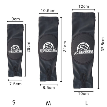 Wolf King protecții pentru cot din nailon pentru volei – pachet unic, protecție cot pentru antrenament