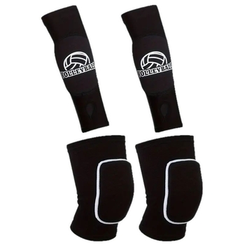 Wolf King protecții pentru cot din nailon pentru volei – pachet unic, protecție cot pentru antrenament