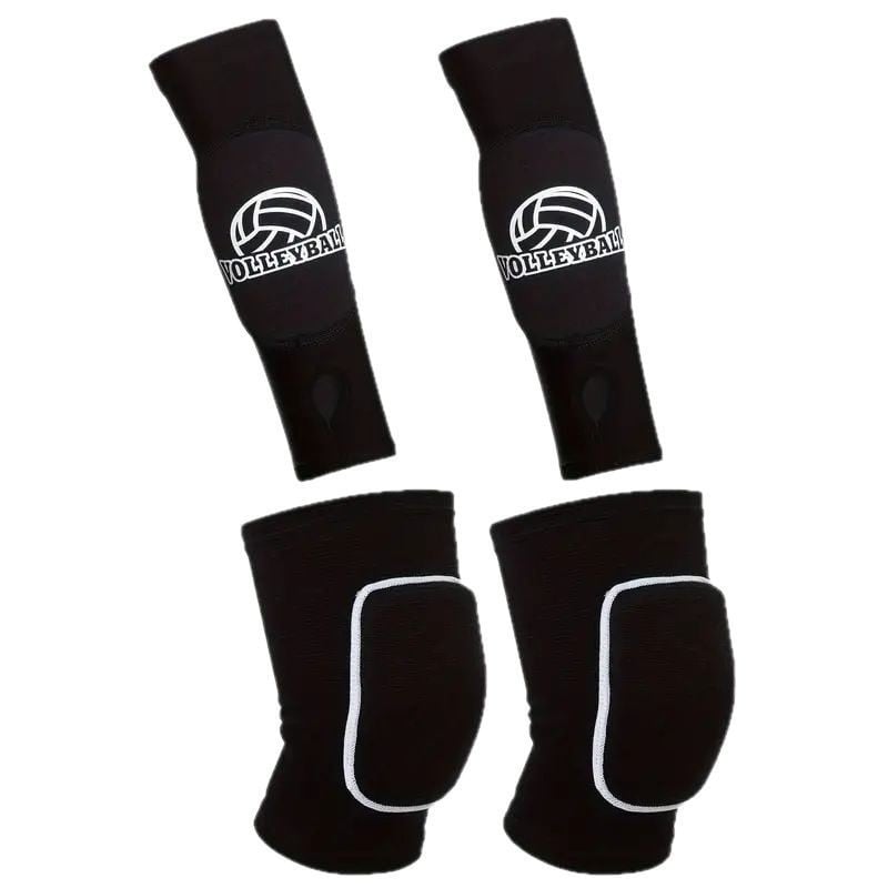 Wolf King protecții pentru cot din nailon pentru volei – pachet unic, protecție cot pentru antrenament
