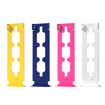 Разширяем разделител за чекмеджета за шкаф – хоризонтално и вертикално използване, PP материал, 1 слой, настолен монтаж