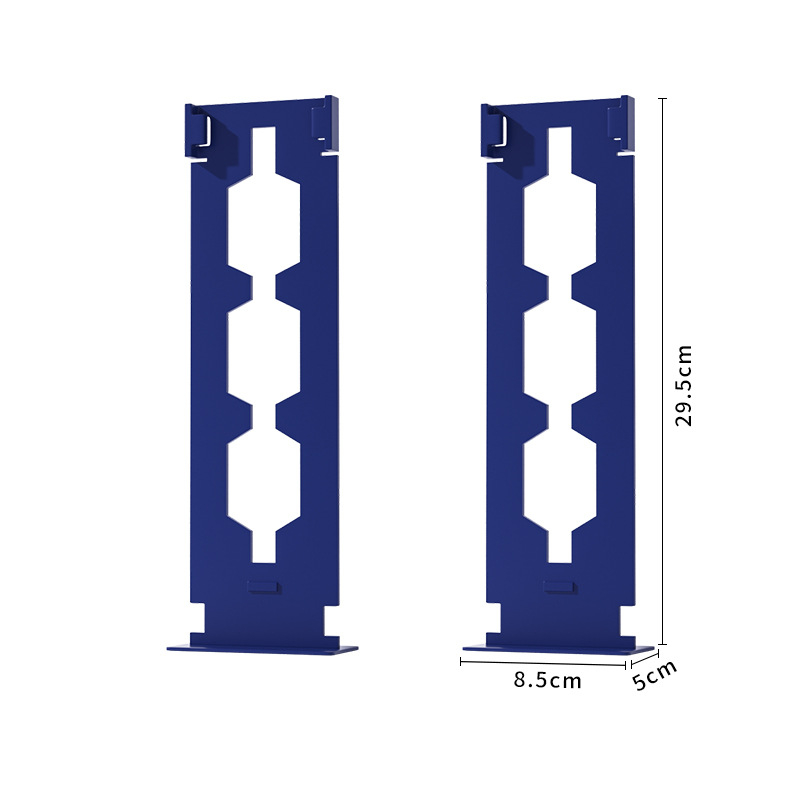 Разширяем разделител за чекмеджета за шкаф – хоризонтално и вертикално използване, PP материал, 1 слой, настолен монтаж