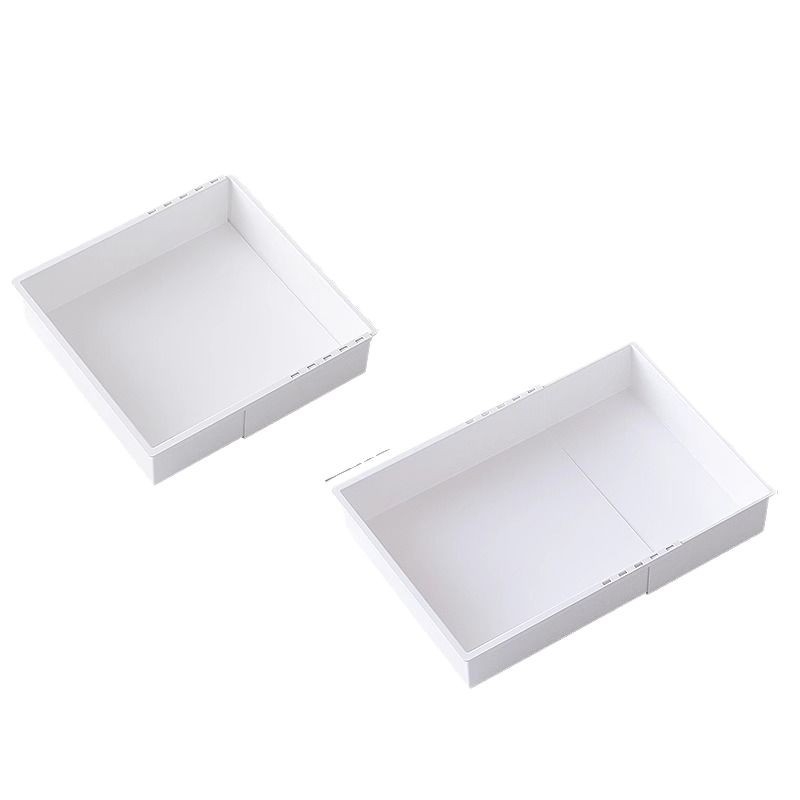 Телескопичен органайзер с чекмеджета – PP, японски стил, настолен монтаж, 1 ниво, голям капацитет, за кухня, бюро и баня