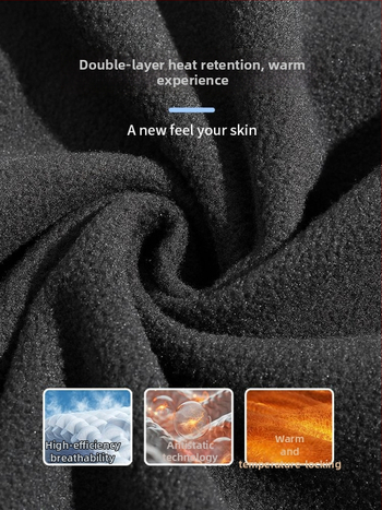 Fleece džemperio kardiganas be gobtuvo, vidinė fliso apdaila, tinkamas žiemai ir rudeniui