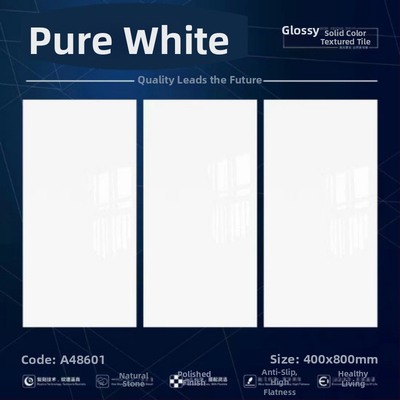 Sienų plytelės, blizgi paviršius, švelnus šviesos efektas, vonios kambariui, vandens įsigeriamumas ≤0.5%