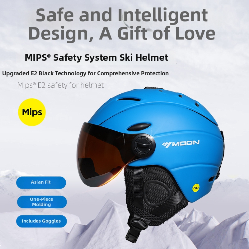 Moon skijaška kaciga s MIPS, unisex, odrasli, materijal PC+EPS+MIPS