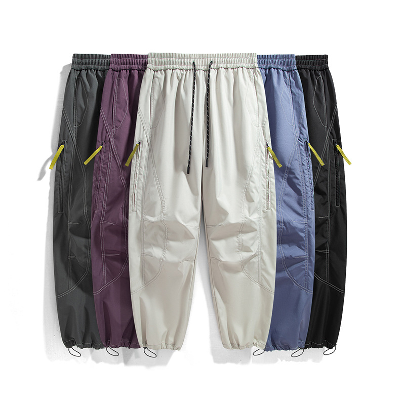 Ūdensizturīgas vieglas pārgājienu bikses ar vidukļa jostu, elpojošs poliesteru audums, piemērotas četrām sezonām