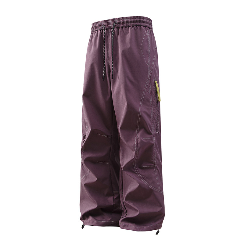 Darba ikdienas bikses ārā aktivitātēm — ūdensizturīgas, elpojošas, nodilumizturīgas, visām četrām sezonām, ar auklu jostai