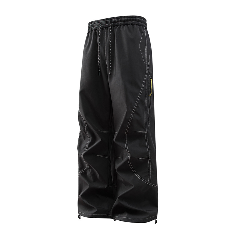 Darba ikdienas bikses ārā aktivitātēm — ūdensizturīgas, elpojošas, nodilumizturīgas, visām četrām sezonām, ar auklu jostai