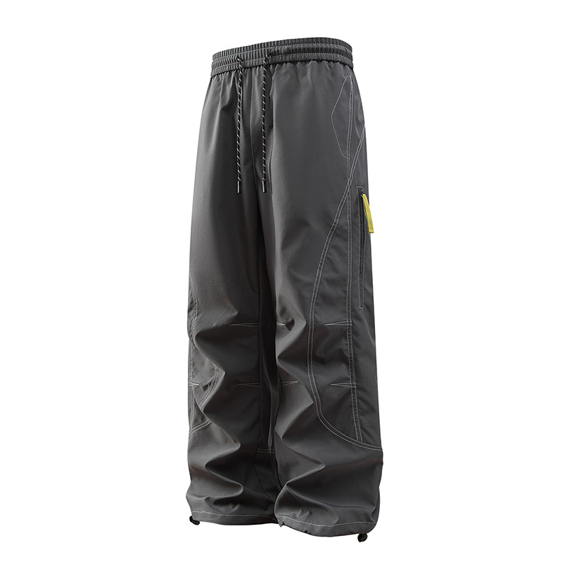 Darba ikdienas bikses ārā aktivitātēm — ūdensizturīgas, elpojošas, nodilumizturīgas, visām četrām sezonām, ar auklu jostai