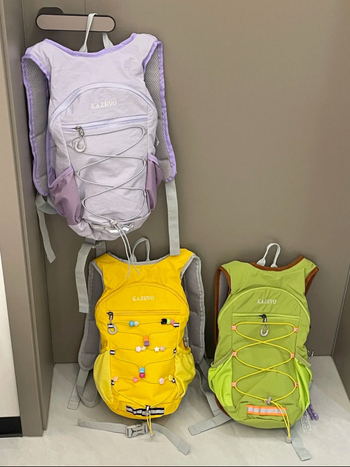 Ultra lengva žygio kuprinė – nailonas, nailono pamušalas, ergonominis nugaros panelis, lauko sportui