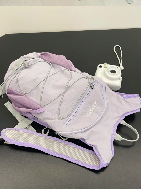 Ultra lengva žygio kuprinė – nailonas, nailono pamušalas, ergonominis nugaros panelis, lauko sportui