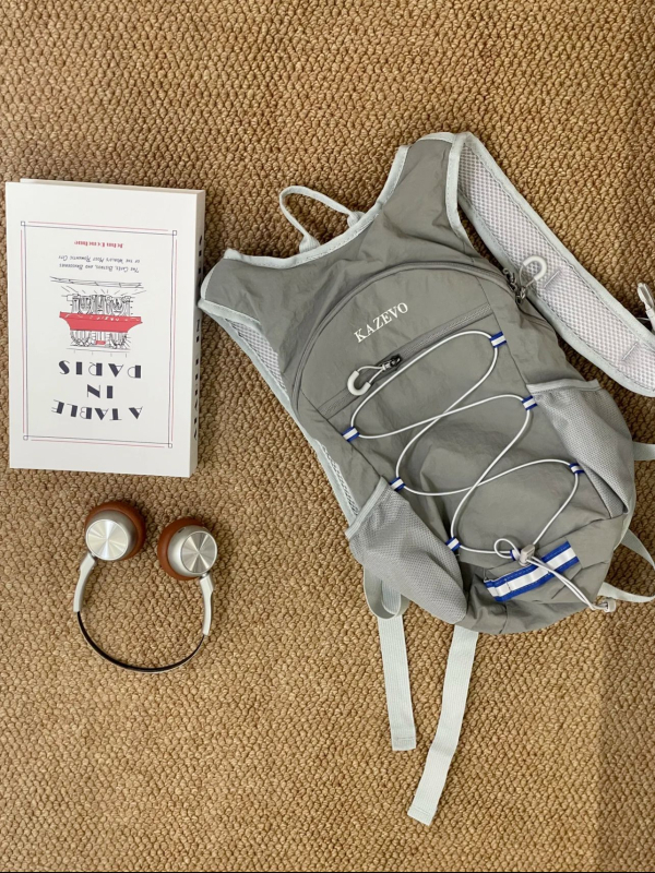 Ultra lengva žygio kuprinė – nailonas, nailono pamušalas, ergonominis nugaros panelis, lauko sportui