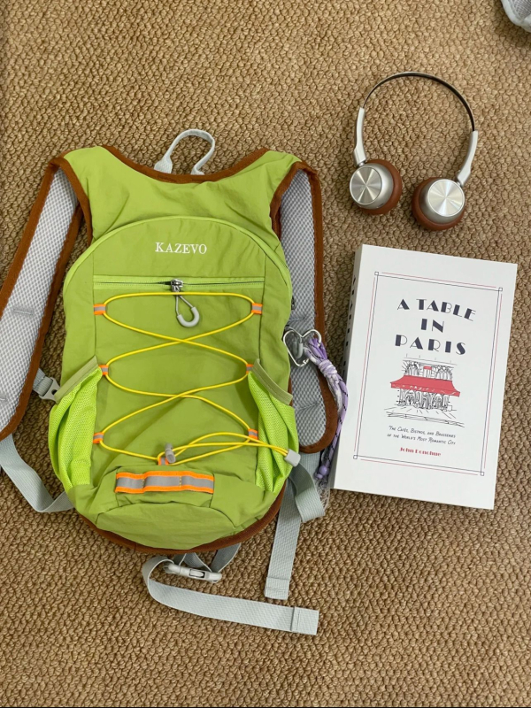 Ultra lengva žygio kuprinė – nailonas, nailono pamušalas, ergonominis nugaros panelis, lauko sportui