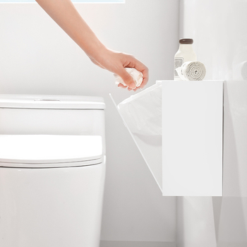Kutija za maramice, zidni držač za kupaonu, PS plast, 2L, bez poklopca