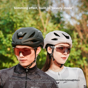 ACRUNU velosipēdu ķivere, integrēts viengabala dizains, plašs 3D regulējums, PC čaura + EPS putas, Universāla, 310 g