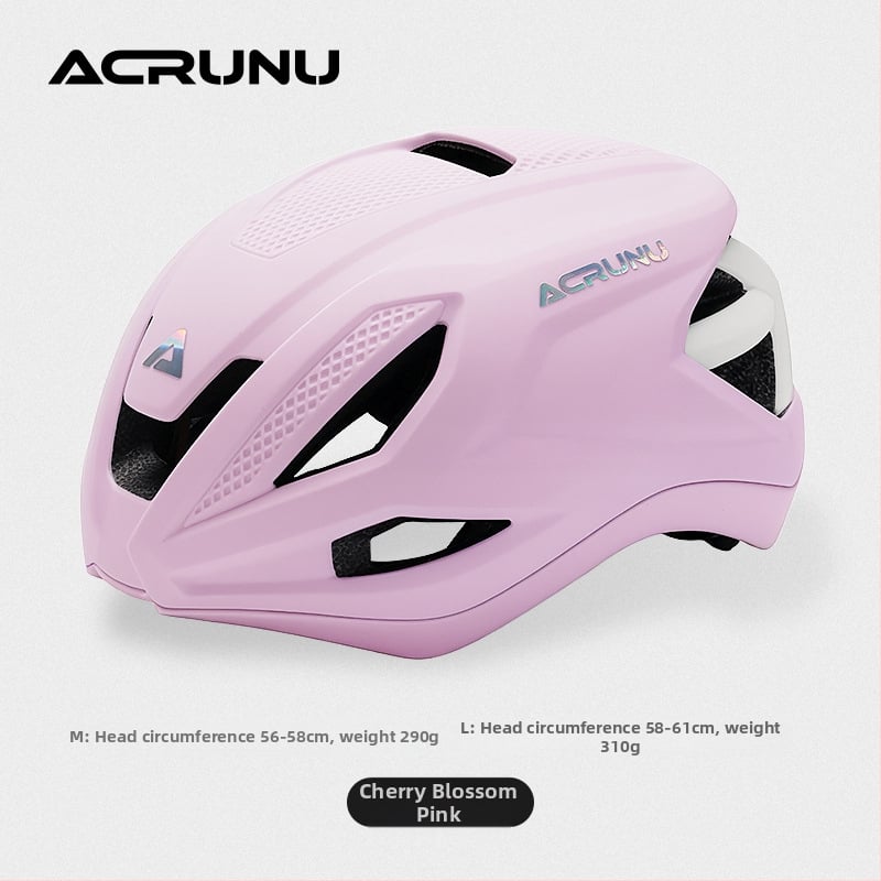 ACRUNU velosipēdu ķivere, integrēts viengabala dizains, plašs 3D regulējums, PC čaura + EPS putas, Universāla, 310 g