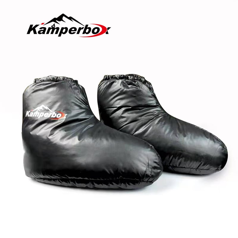 Kamperbox pūkų užpildo miego maišelis, nailoninis įdėklas ir išorinė nailoninė medžiaga, čiurnos apvyniojimo dizainas, suaugusiems