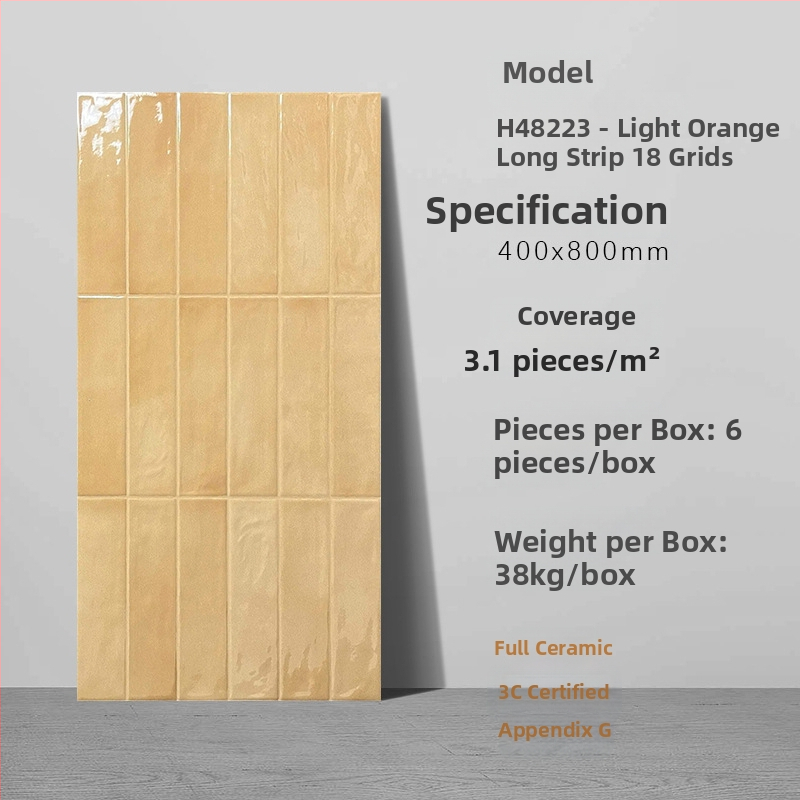 Fürdőszobai antik téglamintás csempe, glazúrozott fényes felület, antik mintázat, csúszásmentes felület, fél-matt befejezés, vízfelvétel 0,5%