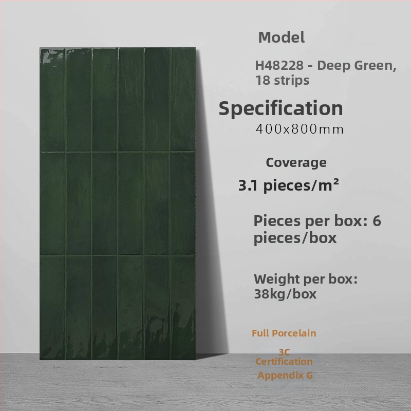 Fürdőszobai antik téglamintás csempe, glazúrozott fényes felület, antik mintázat, csúszásmentes felület, fél-matt befejezés, vízfelvétel 0,5%