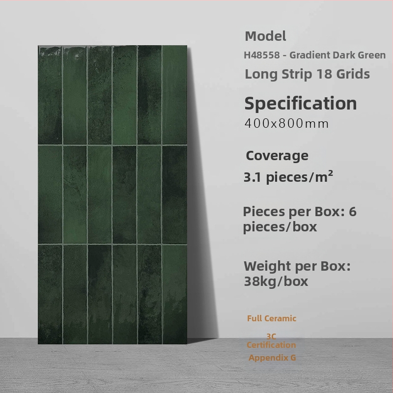 Fürdőszobai antik téglamintás csempe, glazúrozott fényes felület, antik mintázat, csúszásmentes felület, fél-matt befejezés, vízfelvétel 0,5%