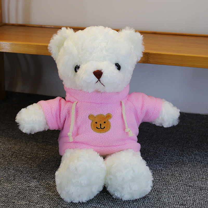 Plišani medvjedić lutka - kratki pliš, PP pamuk punilo, personalizacija logotipa, uzrast 7–14 godina