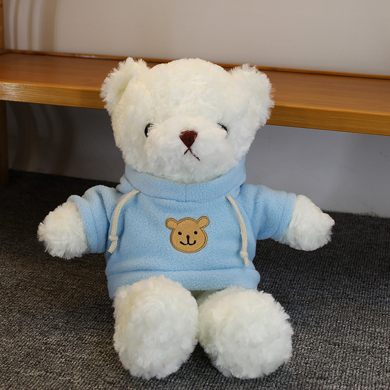 Plišani medvjedić lutka - kratki pliš, PP pamuk punilo, personalizacija logotipa, uzrast 7–14 godina