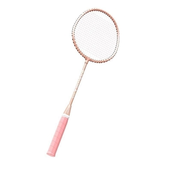 Badminton raketės komplektas (pora) suaugusiems ir vaikams, aliuminio lydinio rėmas, nailoninis pluoštas, svoris 95–100 g, tiesus kotas