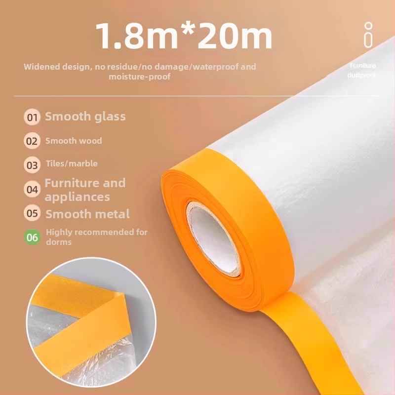 Прахозащитна покривка за мебели, PE материал, марка Friendly, стил модерен минимализъм, подходяща за мебели/диван/климатик