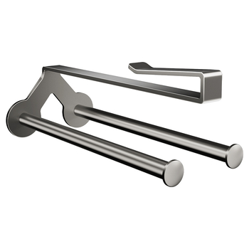 Μεταλλικός τοίχος για ρολό χαρτιού κουζίνας, 1 επίπεδο αποθήκευσης, απλό στυλ