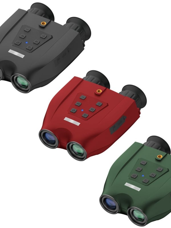 Prenosný binokulárny nočný vizor na pozorovanie vtákov s fotografovaním a videom, 10x zväčšenie, objektív 35 mm, dosah 200–300 m, hmotnosť 375 g