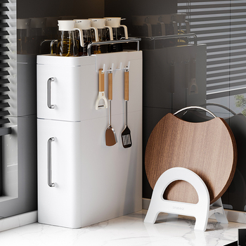 Kuchynský úložný kabinet, model 8856, plast, inštalácia na stole, hmotnosť 3759 g