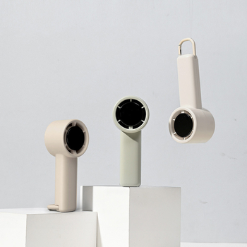 Ručni mini ventilator s brushless motorom, ugrađena baterija 1200–2000 mAh, USB napajanje, 3 brzine zraka