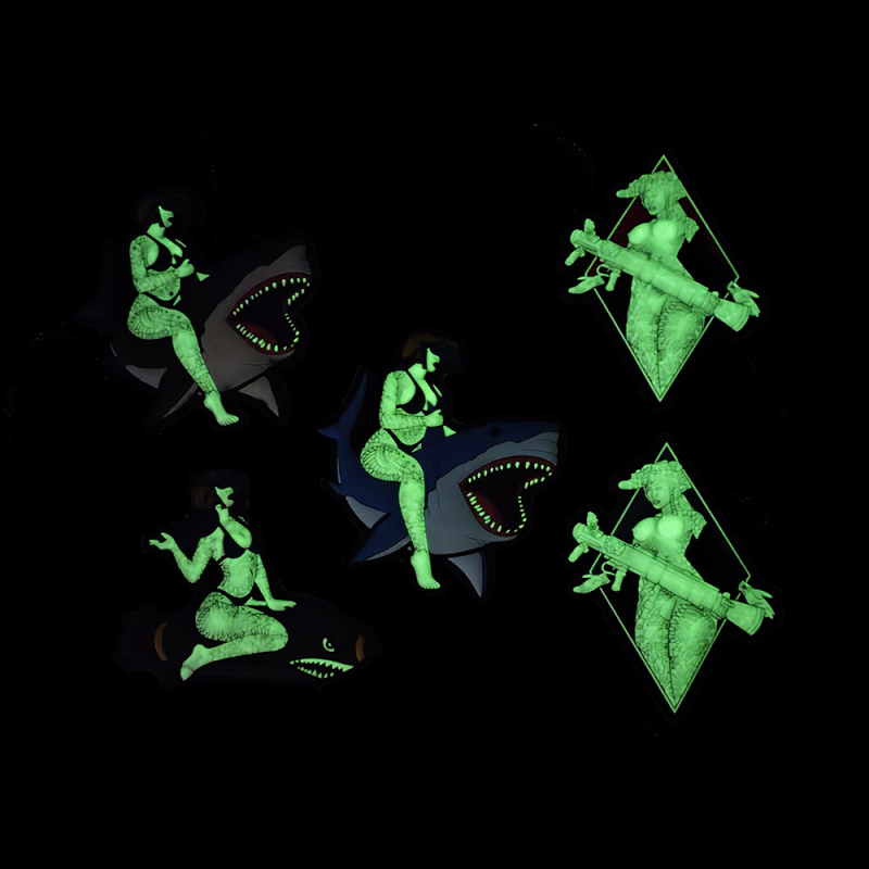 BACK HAND Θαλάσσια ζωή: Καρτούν σήμα καρχαρία, PVC βραχιόλι για τον καρπό, Unisex, Αδιάβροχο, Φθινόπωρο 2024