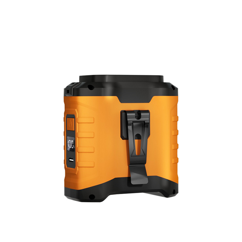 Juosmens ventiliatorius lauko sąlygomis su USB įkrovimu, įdiegta 6000mAh baterija, bešepinis variklis, 5 greičiai, veikia daugiau nei 12 valandų