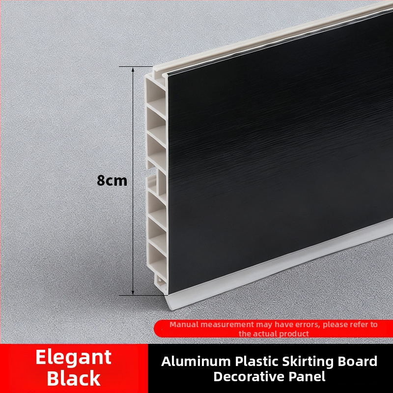 Aliuminio lydinio Kick Plate virtuvės spintelėms, plokščias šiuolaikinis minimalistinis stilius, modelis Kick Plate, prekės numeris 161, prekės ženklas bls/Baodisi