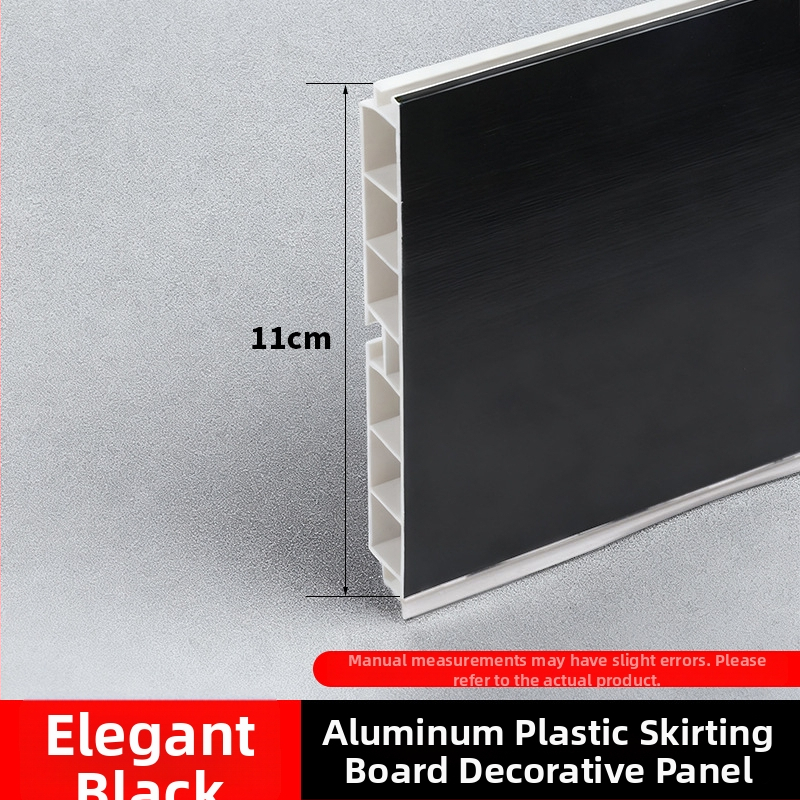 Aliuminio lydinio Kick Plate virtuvės spintelėms, plokščias šiuolaikinis minimalistinis stilius, modelis Kick Plate, prekės numeris 161, prekės ženklas bls/Baodisi