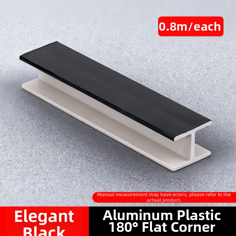 Aliuminio lydinio Kick Plate virtuvės spintelėms, plokščias šiuolaikinis minimalistinis stilius, modelis Kick Plate, prekės numeris 161, prekės ženklas bls/Baodisi